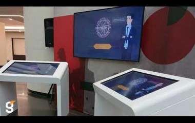 Интерактивная техника для мероприятия компании Татнефть г. Альметьевск