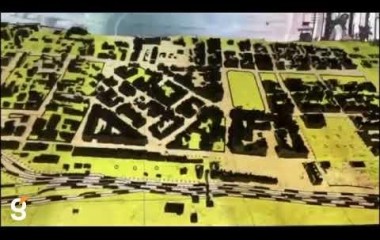 3D mapping на макет в музей Сталинградской битвы в городе Волгоград