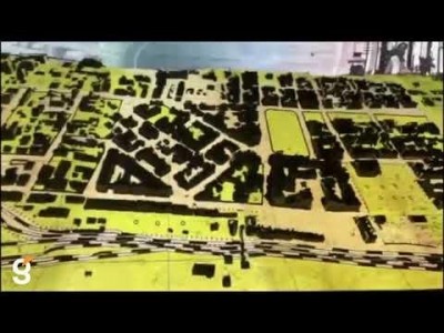 3D mapping на макет в музей Сталинградской битвы в городе Волгоград
